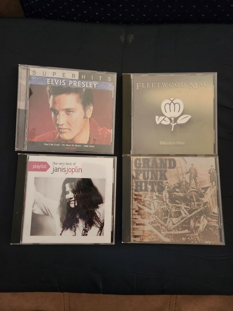 Janis Joplin, Fleetwood Mac, Grand Funk CD's 4Sale
