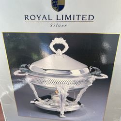 Food warmer - Silver Plated