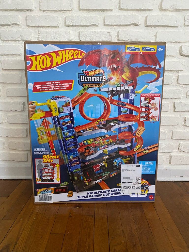 Hot Wheels City Ultimate Garage & Car-Eating Dragon