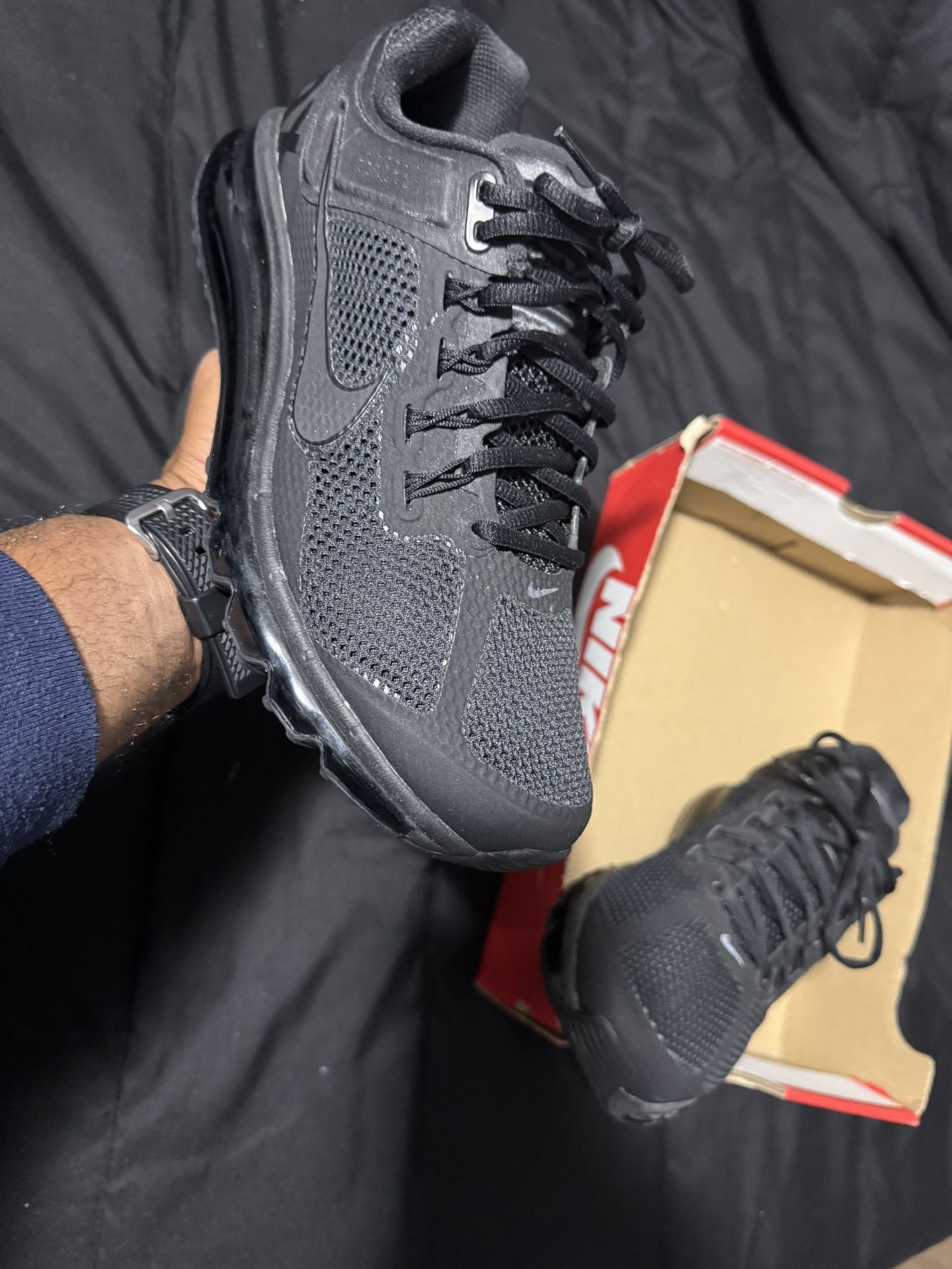Black Nike Air Max Brand New Size 10