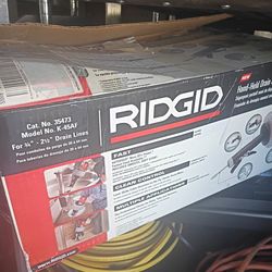 Ridgid snake
