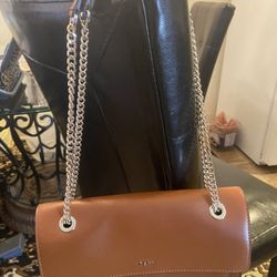 DKNY Leather Shoulder Bag