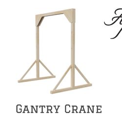 Gantry Made Of Wood