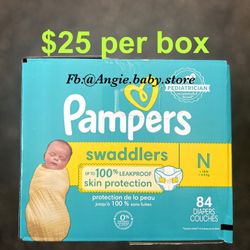 Pampers Swaddlers Size Newborn 