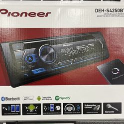 PIONEER BLUETOOH RECEIVER DEH-S4250BT $79.99