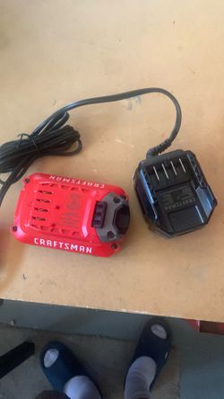 Craftsman battery with charger