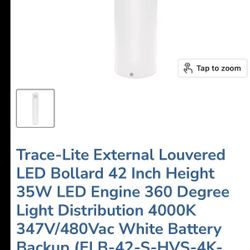 Commercial LED Bollard Lights – 42” Trace-Lite (19 Available) – NEW