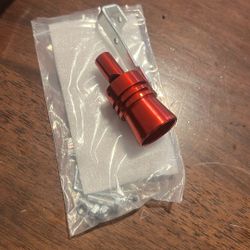 Universal Red Aluminum Blow Off Valve Adapter Kit – New