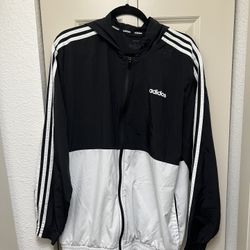 Adidas Mens Size Large Light Weight Jacket 