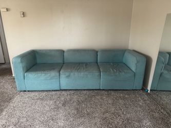 Blue/Teal Couch