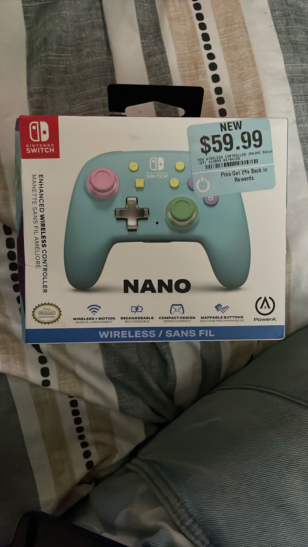 Nintendo Switch Enhanced Wireless Controller