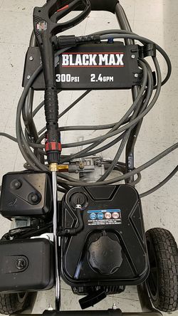 Black Max Pressure Washer