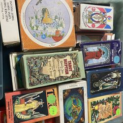 Tarot pile  vintage,  tarots  package deal
