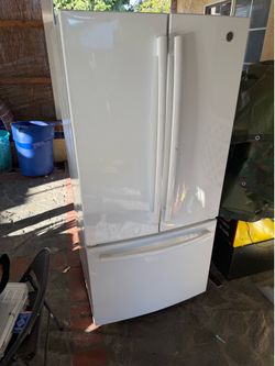 White fridge
