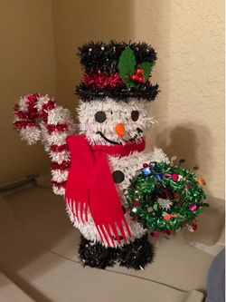 Like New Snowman Holiday Decoration