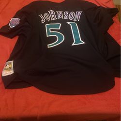 randy johnson jersey for sale
