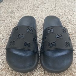Gucci Slides US SIZE 8 Mens Authentic