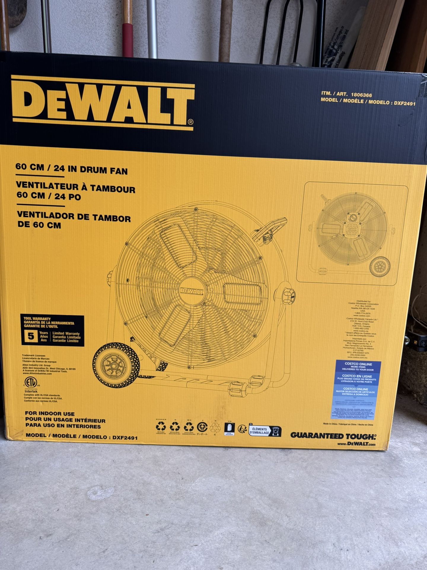 DeWALT Fan
