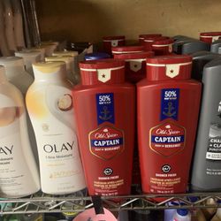 Old Spice , Olay Body Wash 