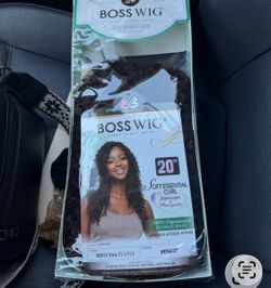 New curly human wig - $35