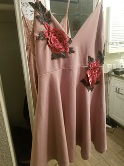 Pink dress