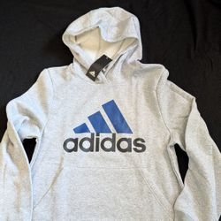 Boys Adidas Grey Sweatshirt Size 18/20