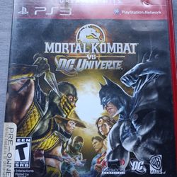 Mortal Kombat Vs DC Universe Ps3