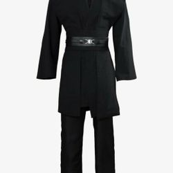 Black Tunic Pants And Jacket XL Men's 