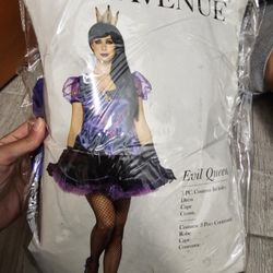 Evil Queen Costume Sz Small