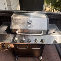 Expert Grill 5-Burner Gas BBQ + Side Burner + Propane Tank – Ready to Grill!