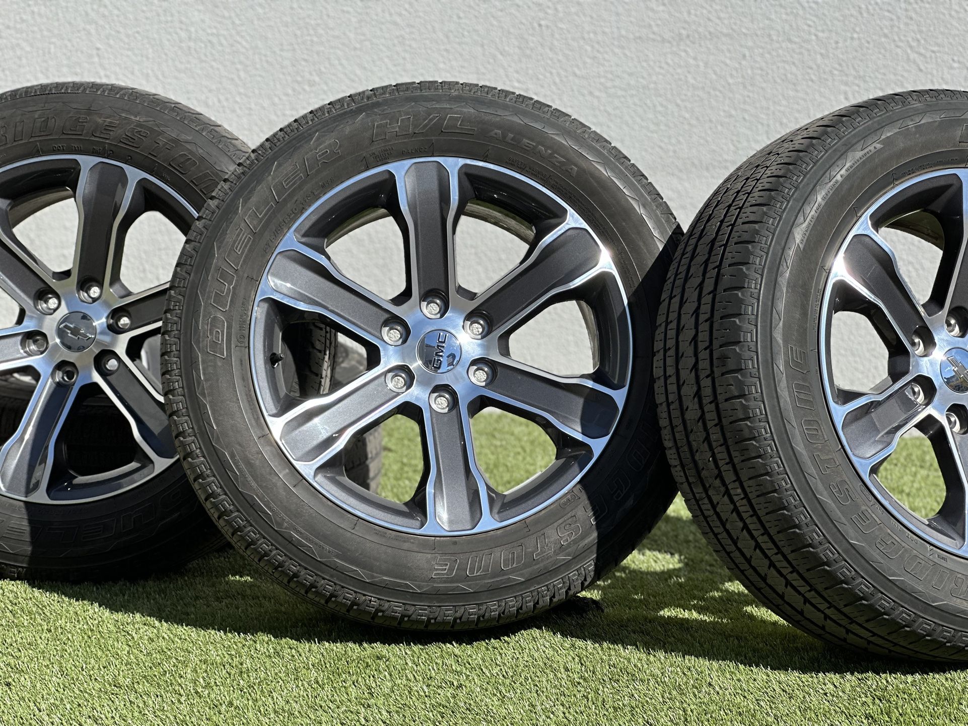 2024 Like NEW 20” Chevy Tahoe Wheels Silverado 6x5.5 Mopar OEM rims Z71 Tires GMC Sierra Yukon Denali Escalade Suburban