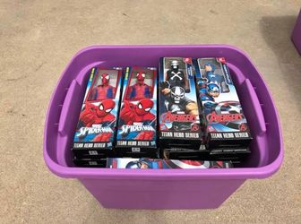 New in box Spider-Man Ironman captain America $5 each