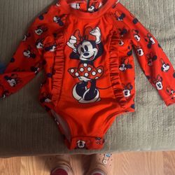 Minnie Mouse Baby Bating Suite