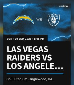 Chargers Vs Raiders