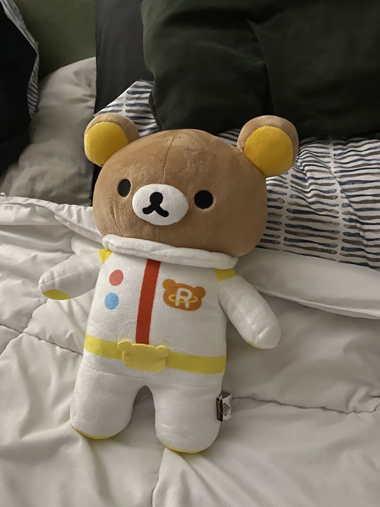 Rilakkuma Space Plush Astronaut brown bear San-X 16” - Plushie