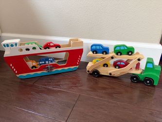 Melisa and Doug Ferryboat and Car Carrier