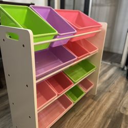 Kids Toy Storage Organizer with 12 Bins 