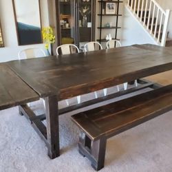 Dinning Table And Bench