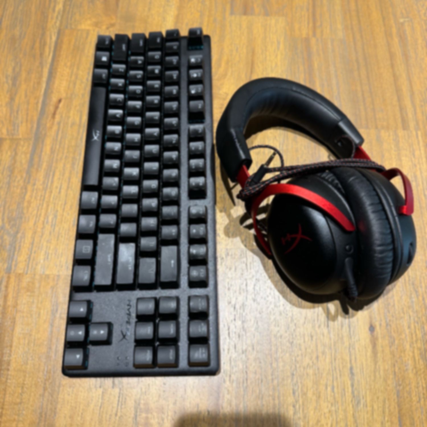 HyperX gaming keyboard headset bundle