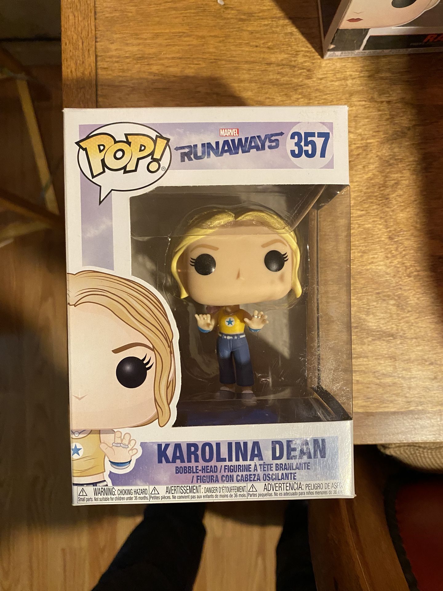 Marvel The Runaways Karolina Dean Funko Pop