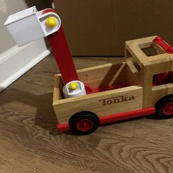 Tonka Wooden Toy Truck
