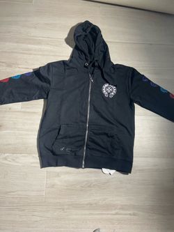 Chrome heart Black zip up