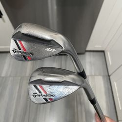 TaylorMade ATV 52° & 58° Wedge Set, KBS Wedge FST Steel, RH - STILL AVAILABLE 