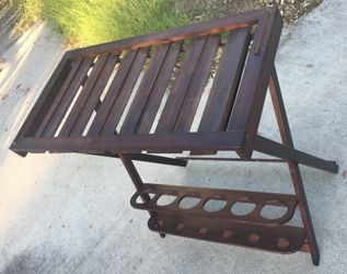 Wood Folding Wine Rack Storage