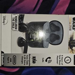 IHome Star Wars  Bluetooth Earbuds With Case