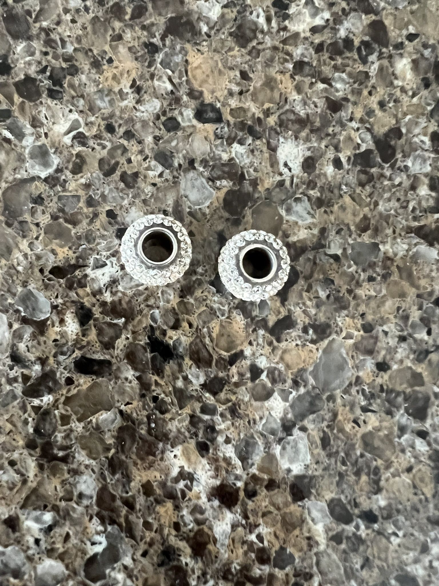 White Crystal Beads
