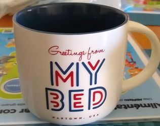 Mugs 2 pcs 15oz "Greetings from My Bed " Mugs