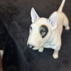 American pitbull terrier figurine