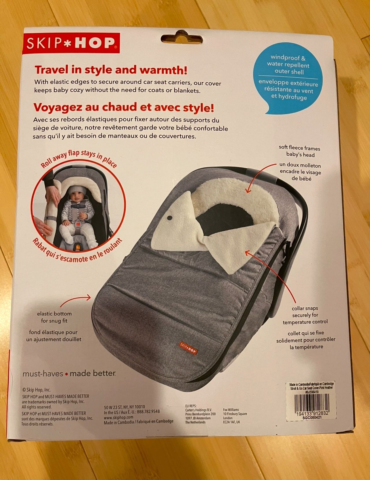 Skip Hop Winter Car Seat Cover, Stroll & Go