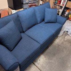 Blue Like New Couch